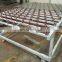 Glass transfer table with universal wheels, glass conveyor