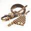 Newest design breastplate collar dog collar bows