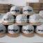 Custom Brown Round Brim Melton Wool Snapback Cap Bulk