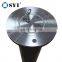 Reflective safety semi automatic parking street bollard