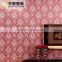 Original fine embroidery texture of European non-woven Damascus flower bedroom living room TV background -3d wall paper design