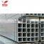 Famous galvanized steel pipe 4 inch thin wall galvanized square steel tube