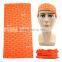 Orange Custom Seamless Bandana Gele Wholesale Sego African Headtie