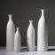 Grace Elegant Large White Hand Made Simple Ceramic Vase For Coffee Shop Living Room