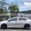 Chrome Door Visor Side Window Deflector Shade Sun Rain Shield Silver Strips Guard for Honda City