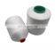 Hilo De Poliester Overlock Sewing Thread 100% Polyester white dyed thread for overlock machine