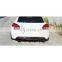 Задний диффузор из углеродного волокна для бампера автомобиля для VW Scirocco R Coupe 10 - 12