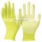 Wonderful Quality Comfortable Palm Fit Coated White PU Glove for Factory Use