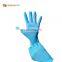 Blue nitrile  gloves 4mil  powder free screen touch  gloves nitrile gloves