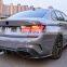 Ludawei new 3 series G20 G28 modified decoration accessories 320i 325i 330i Dragon scale Rear bumper for BMW