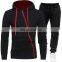 Factory custom wholesale men's large size casual zipper cardigan oblique zipper sports jogging suit Men's sweater and hoodie
