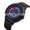 New SKMEI 9217 Hollow Rotating Dial Quartz Watch Men Stainless Steel Wristwatches