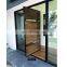 Modern Large Front Main Entrance Pivot Door Low-E Glass Single Exterior Entry Aluminium Glass Pivot Front Doors