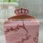 2015 Hot Sales Elegant Pink Paper Chinese New Year Candy Box