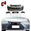 CH Brand New Material Car Auto Body Spare Parts Grille Front Bumper Body Kit For Lexus Es 2013-2017 Upgrade To 2018