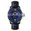 SKMEI 9211 top men's wrist watch creative leather quartz fashion oem watches custom men luxury