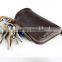 Handmade Retro Cowide Leather Key Holder for Men Unisex Key Case Leather Coin Purse