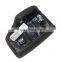 Black perforated leather selector lever handle Gear Shift Knob handball cover For Audi A4 B9 A5 Q7 Q5