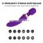 Super quality double headed motor powerful sex toys silicone flexible curve design wand massager for foot back neck g spot