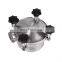 Sanitary Stainless Steel SS304 Tank Manway Door Round manhole cover with Pressure