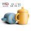 Weiqi Manufacturer Baby Sippy Cup Silicone Kids Feeding Cup with Lid