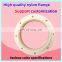 The factory directly supplies high-quality nylon flange bushing, round wear-resistant close seam nylon flange