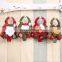 Christmas Doll Door Hanging Christmas Tree Decorations For Home Santa Claus Snowman Elk Bear Xmas Pendant Ornaments Noel 2022