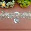 Bling Bling Clear Glass Stone Embroidery Sew on Rhinestone Patch