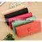 Stock Wholesale 5 Colors Suede Leather Hasp Money Clip Wallet