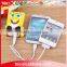 Cartoon SpongeBob 2600mAh power bank with cable wholesale 