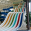 Water park large equipment rainbow race slide