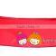 Hot selling soft material printed Waterproof neoprene pencil bag with zipper