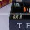 hot sale antique design luxury wooden tea box gift box packing