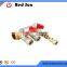 HR1050 factory manufacture forged brass water pex pipe manifold