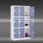 9 door double color gym locker design steel storage portable locker