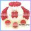 Mitaloo MT0002 Latest Design Beads Necklace African Beads Jewelry Set