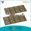 0.125 mm Custom transparent label pc fine label