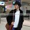 Star Favourite Trend All-match Man Women Trilby Fedora Cap With Leather Buckle