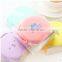 Osni cute design candy color silicone coin purse zipper silicone coin purse animal face silicone rubber Round mini coin purse