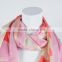 2016 Wholesale Square Bulk Silk Satin high quality digital silk scarf printing for women