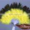 Craft Feather Gift Items Peacock Feather Fan And Chinese Feather Fan For Dance Party Fan