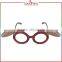 Laura Fairy China Cheap Fancy Flip Up Round Transarent Frame Plastic Sunglasses