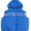 kids padding winter vest with greycolor