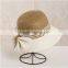 QXSH0010A Large brim and bow tie summer women beach hat Boater straw hat for women