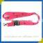 2016 New Design Plain Custom Polyester Breakaway Neck Lanyard for Name Card Wholesale