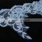 2015 White Corded Bridal Lace Trim With High Quanlity