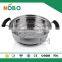 Mulitifunction Food Steamer Pot with Metal Lid