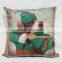 PLUS Home Textile animal wholesale decorative pillow covers cotton linen cushion cover
