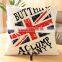 Pillow Cover No Filling Union US Flag Cushion Cover,Decorative Pillow Case Home Decor Product Black Linen Car Seat Pillowcase