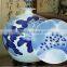 Blue and White Ceramic Vase Pony Flower Painting Chinese Bedside Table Lamps Quality Choice